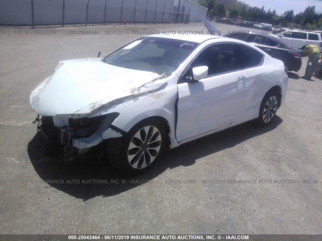 1HGCT1B32DA015442 - 2013 HONDA Accord LX-S WHITE photo 2