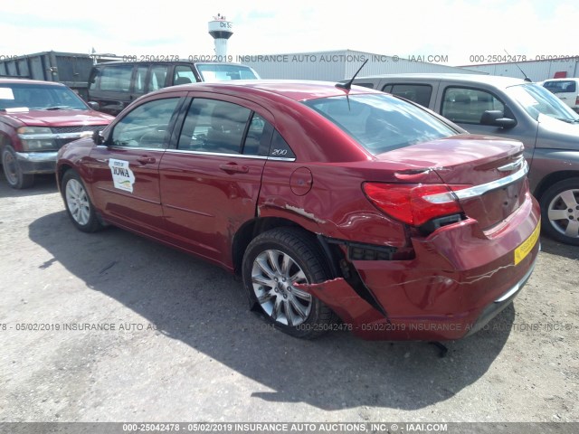 1C3CCBBG7EN194793 - 2014 CHRYSLER 200 TOURING RED photo 3