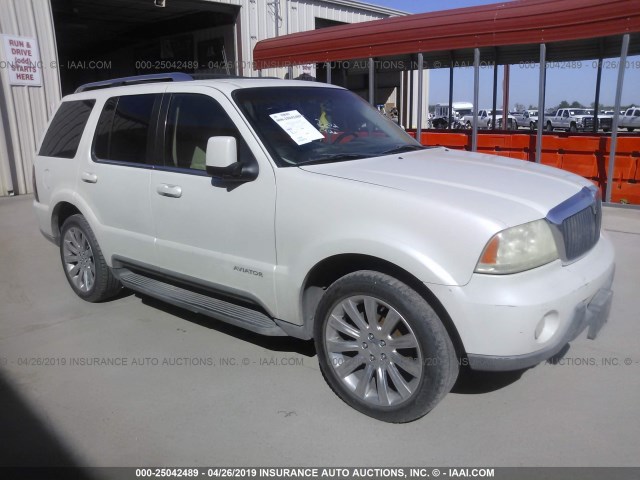 5LMEU68H53ZJ24782 - 2003 LINCOLN AVIATOR Bej foto 1