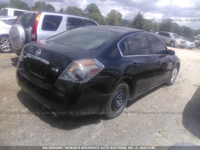 1N4AL21EX8C263355 - 2008 NISSAN ALTIMA 2.5/2.5S BLACK photo 4