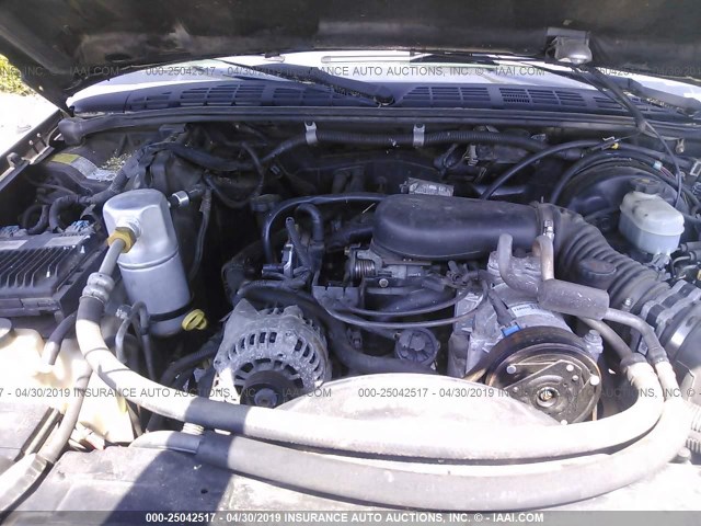 1GKCT18W7WK507711 - 1998 GMC JIMMY BLACK photo 10