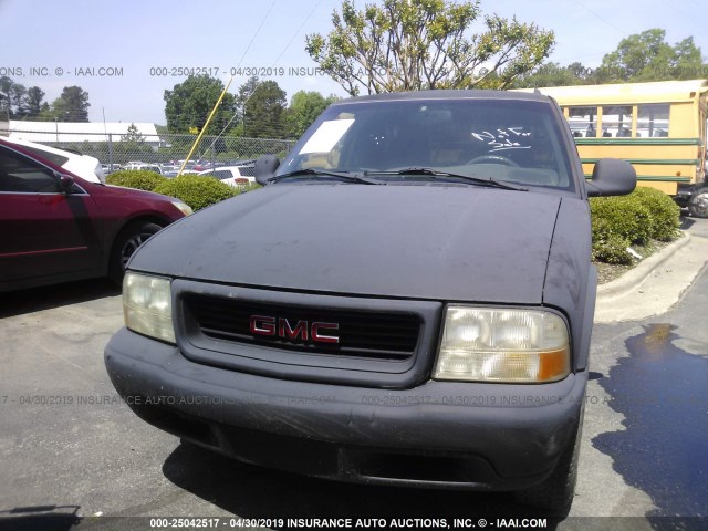 1GKCT18W7WK507711 - 1998 GMC JIMMY BLACK photo 6