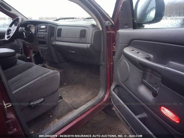 1D7HU18D33S225323 - 2003 DODGE RAM 1500 ST/SLT 栗色 照片 5