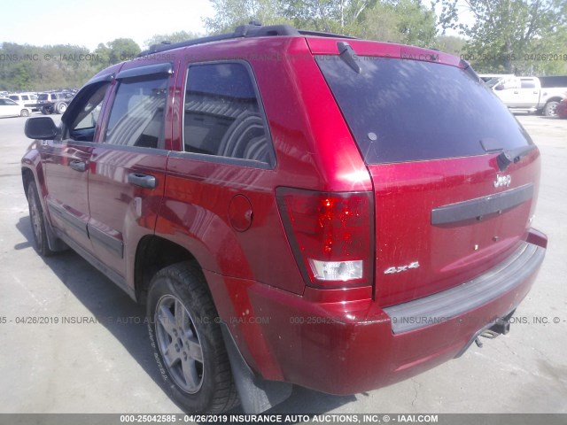 1J4GR48K65C507860 - 2005 JEEP GRAND CHEROKEE LAREDO/COLUMBIA/FREEDOM 栗色 照片 3