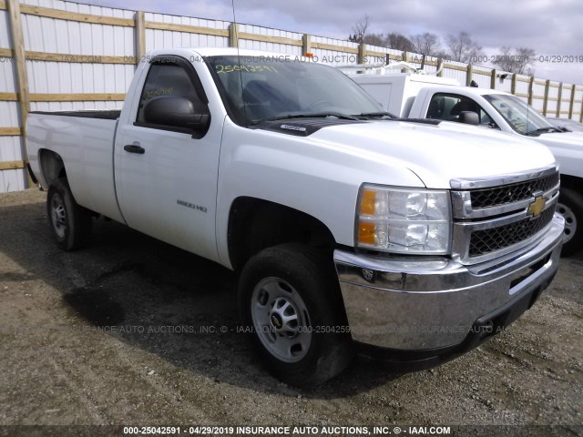 1GC0CVCG2BF230765 - 2011 CHEVROLET SILVERADO C2500 HEAVY DUTY WHITE photo 1