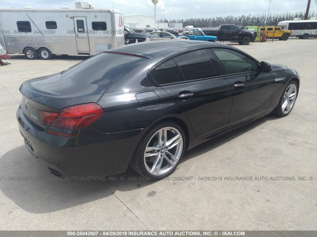 WBA6D4C53HD977633 - 2017 BMW 650 BLACK photo 4