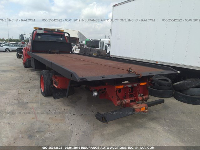 3FDNX65541MA29326 - 2001 FORD F650 RED photo 3