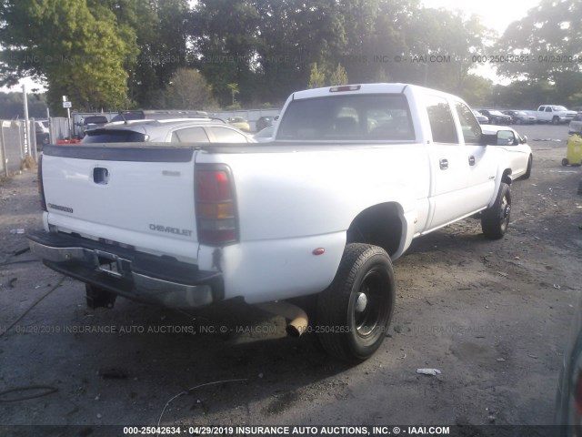 1GCJC33U34F184543 - 2004 CHEVROLET SILVERADO C3500 WHITE photo 4