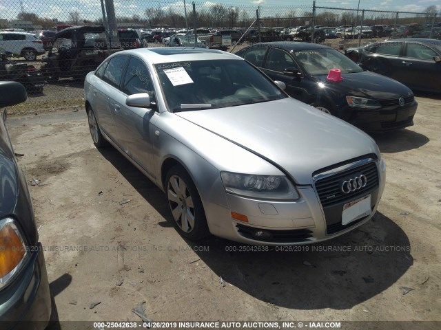 WAUDG74F65N094557 - 2005 AUDI A6 3.2 QUATTRO SILVER photo 1