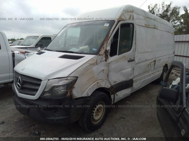 WD3PE8DB2FP122296 - 2015 MERCEDES-BENZ SPRINTER 2500 WHITE photo 2