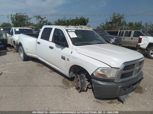 3D73M4CL6AG192462 - 2010 DODGE RAM 3500 WHITE photo 1