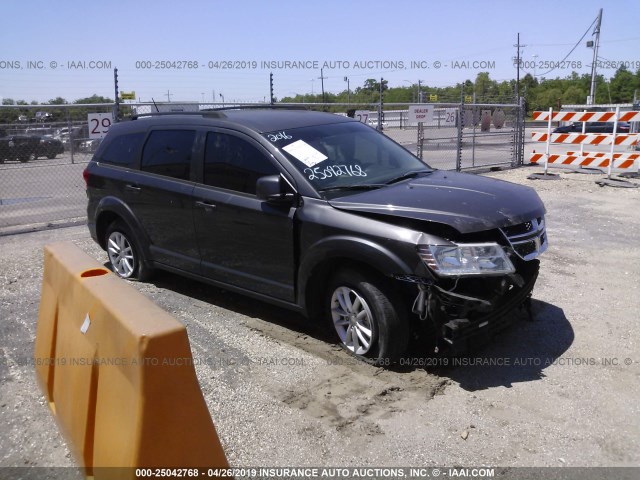 3C4PDCBB0GT139724 - 2016 DODGE JOURNEY SXT GRAY photo 1