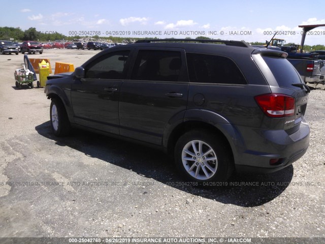 3C4PDCBB0GT139724 - 2016 DODGE JOURNEY SXT GRAY photo 3