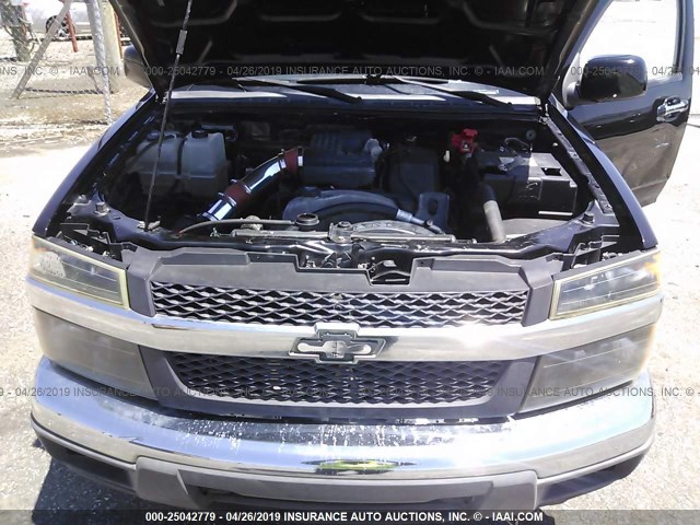 1GCJSDDE1A8103216 - 2010 CHEVROLET COLORADO LT BLACK photo 10
