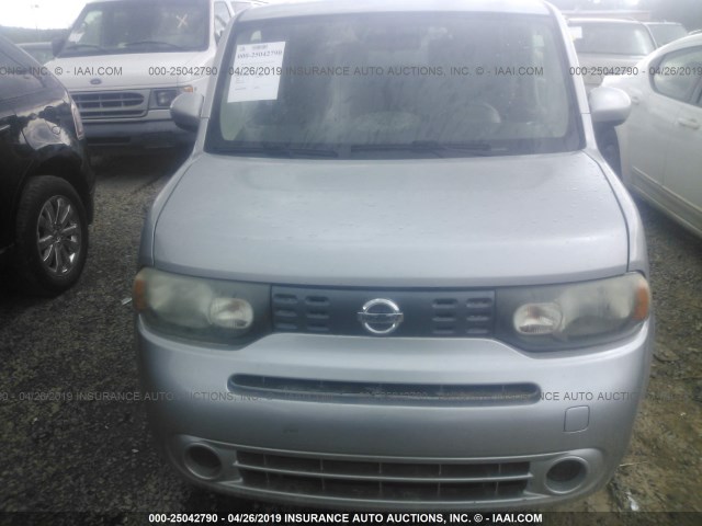 JN8AZ2KR4AT159383 - 2010 NISSAN CUBE S/SL/KROM SILVER photo 6