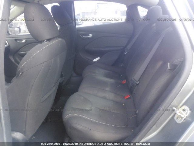 1C3CDFBAXDD312856 - 2013 DODGE DART GRAY photo 8