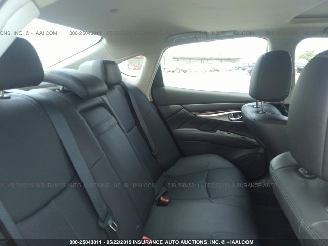 JN1BY1AP8FM540316 - 2015 INFINITI Q70 3.7 WHITE photo 8