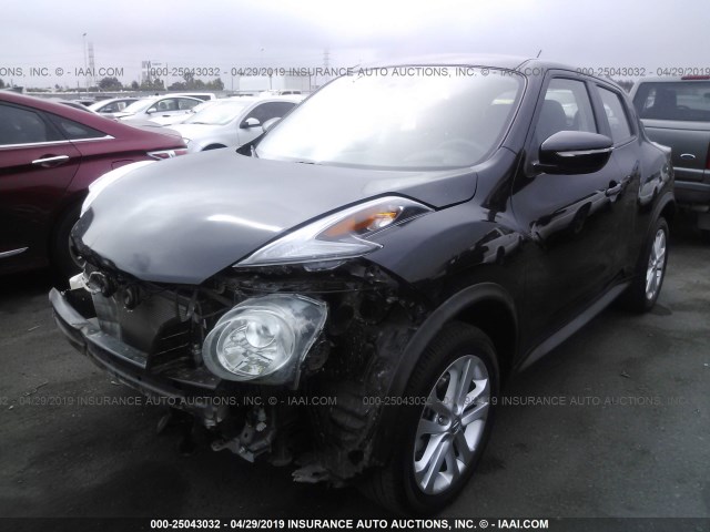 JN8AF5MRXGT601373 - 2016 NISSAN JUKE S/SV/SL/NISMO BLACK photo 2