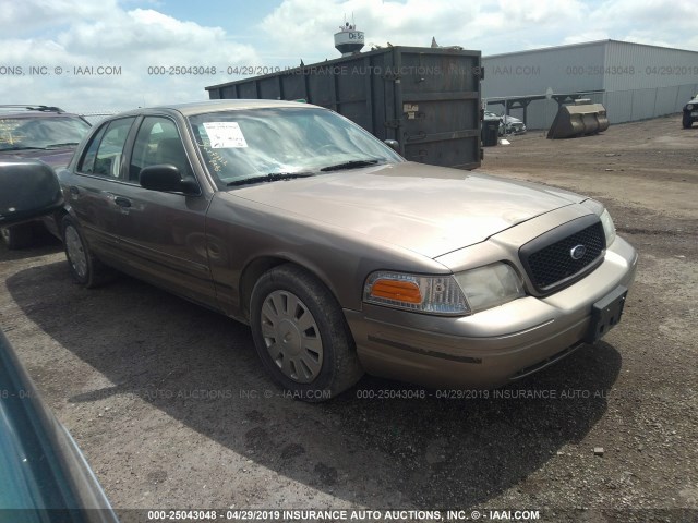 2FAFP71W27X143499 - 2007 FORD CROWN VICTORIA POLICE INTERCEPTOR TAN photo 1