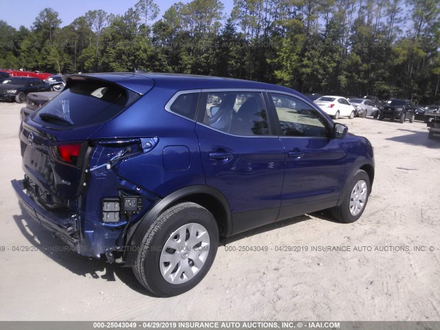 JN1BJ1CR3KW312290 - 2019 NISSAN ROGUE SPORT S/SV/SL 蓝色 照片 4