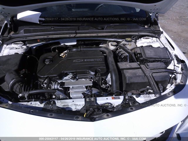 1G1ZB5ST3HF272291 - 2017 CHEVROLET MALIBU LS WHITE photo 10