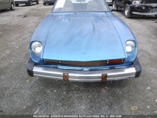 HLS30454710 - 1978 DATSUN 280ZX BLUE photo 6