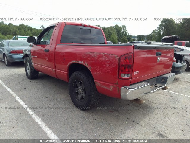 1D7HA16K46J158283 - 2006 DODGE RAM 1500 ST RED photo 3