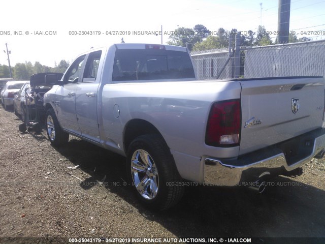 1C6RR7GT9ES432398 - 2014 RAM 1500 SLT GRAY photo 3