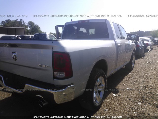 1C6RR7GT9ES432398 - 2014 RAM 1500 SLT GRAY photo 4