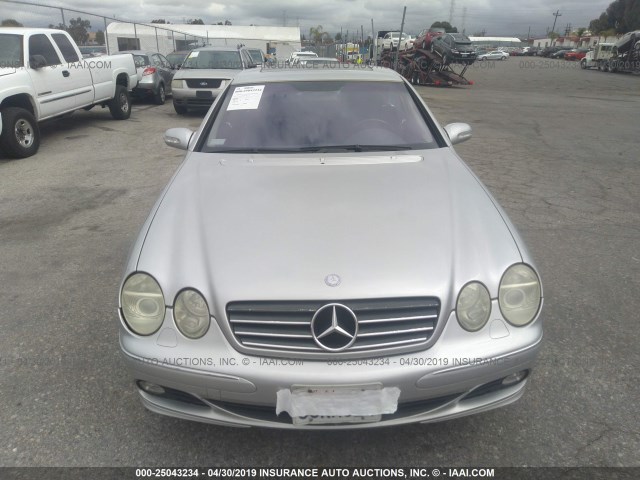 WDBPJ75J83A036781 - 2003 MERCEDES-BENZ CL 500 SILVER photo 6