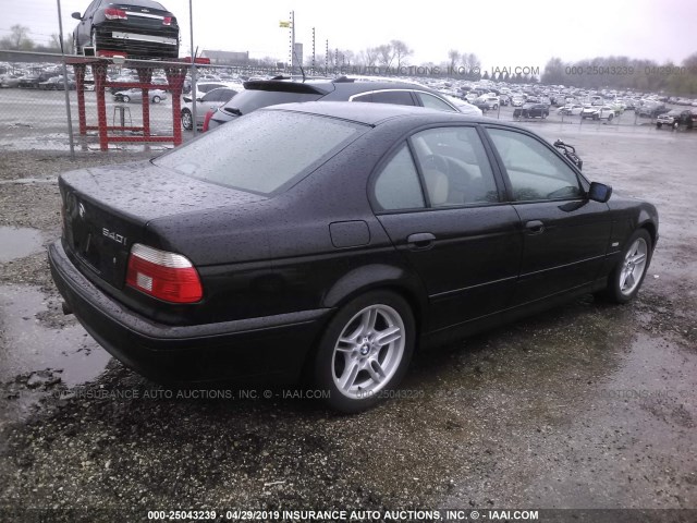 WBADN63431GM73577 - 2001 BMW 540 I AUTOMATIC BLACK photo 4