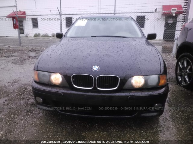 WBADN63431GM73577 - 2001 BMW 540 I AUTOMATIC BLACK photo 6