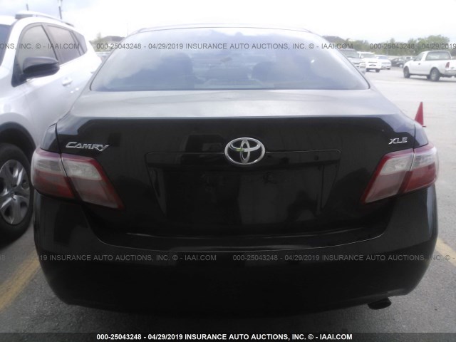 JTNBE46K773035052 - 2007 TOYOTA CAMRY NEW GENERAT CE/LE/XLE/SE BLACK photo 6