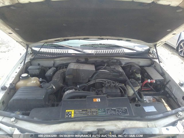 1FMZU63K93UA67362 - 2003 FORD EXPLORER XLT/XLT SPORT/NBX Ağ foto 10