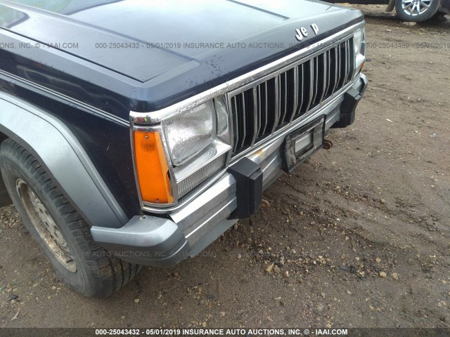 1J4FJ78S9TL231952 - 1996 JEEP CHEROKEE COUNTRY BLUE photo 6