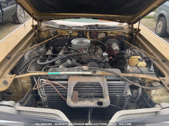 CH43T2C272627 - 1972 CHRYSLER NEW YORKER GOLD photo 10