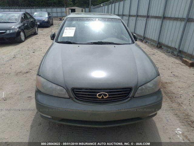 JNKDA31A63T104064 - 2003 INFINITI I35 GREEN photo 6