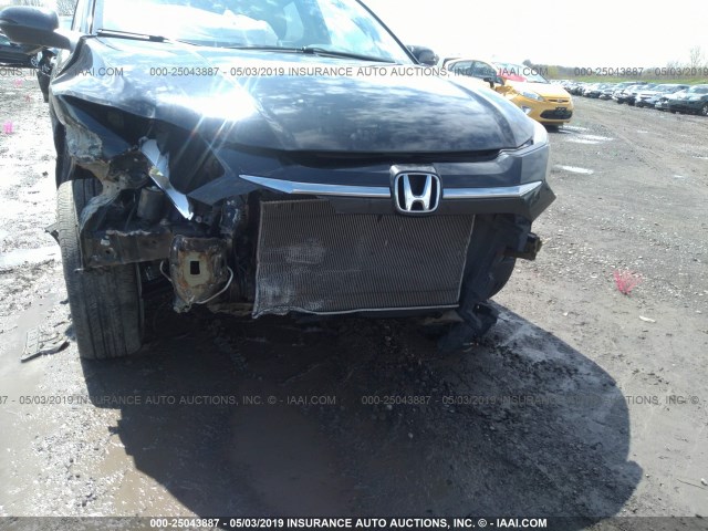 3CZRU6H79GM734766 - 2016 HONDA HR-V EXL BLACK photo 6