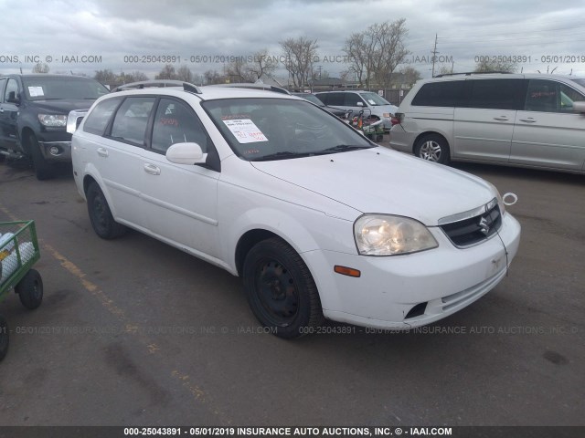 KL5JD86Z87K535241 - 2007 SUZUKI FORENZA CONVENIENCE/POPULAR WHITE photo 1