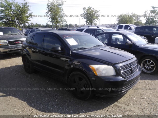 1B3HB48B37D187362 - 2007 DODGE CALIBER SXT BLACK photo 1