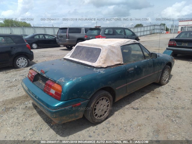 6MPCT01Z8N8606178 - 1992 MERCURY CAPRI GREEN photo 4