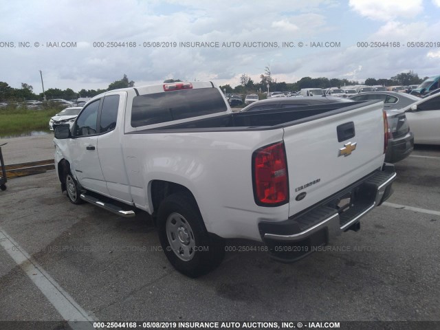 1GCHSBEA9G1395875 - 2016 CHEVROLET COLORADO WHITE photo 3