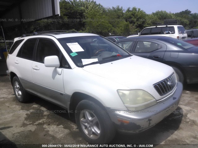 JTJGF10U830163700 - 2003 LEXUS RX 300 WHITE photo 1