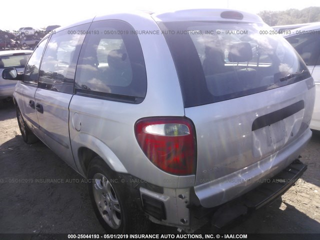 1C4GJ15B42B635094 - 2002 CHRYSLER VOYAGER EC GRAY photo 3