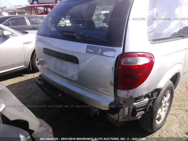 1C4GJ15B42B635094 - 2002 CHRYSLER VOYAGER EC GRAY photo 6