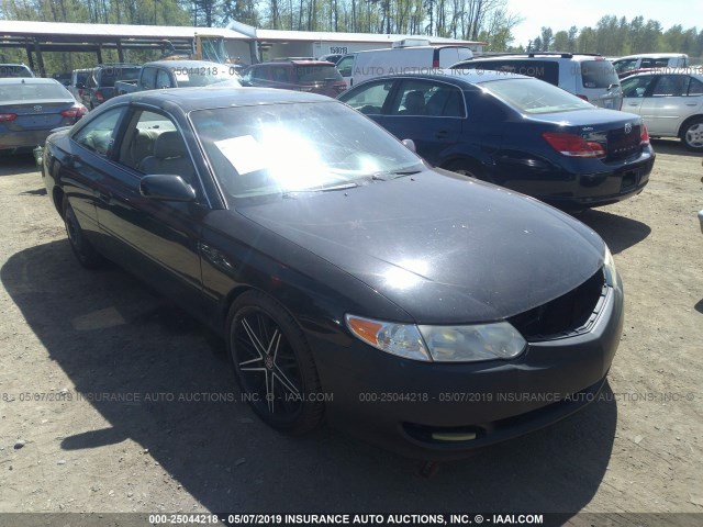 2T1CF22P32C601607 - 2002 TOYOTA CAMRY SOLARA SE/SLE BLACK photo 1