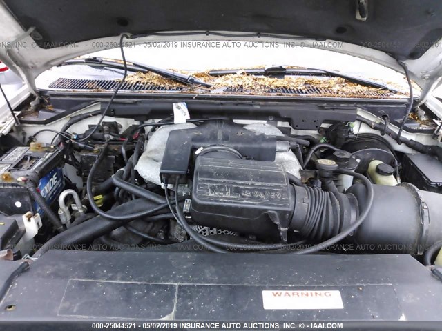 5LMFU28R51LJ13321 - 2001 LINCOLN NAVIGATOR Blanc photo 10