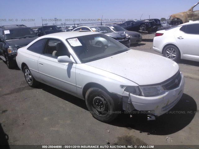 2T1CG22P81C494842 - 2001 TOYOTA CAMRY SOLARA SE WHITE photo 1