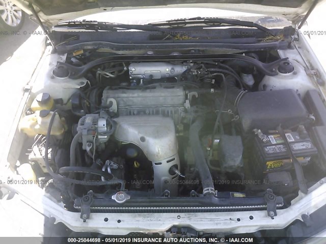 2T1CG22P81C494842 - 2001 TOYOTA CAMRY SOLARA SE WHITE photo 10