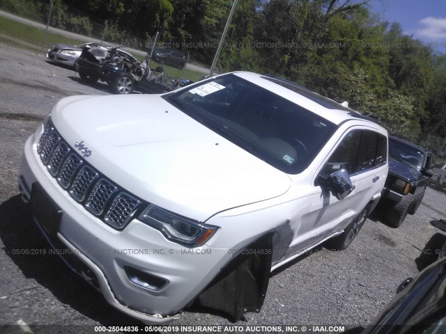 1C4RJFCG9HC802931 - 2017 JEEP GRAND CHEROKEE OVERLAND WHITE photo 6